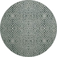 Brisbane BR3 Midnight 8 x 8 Round Rug