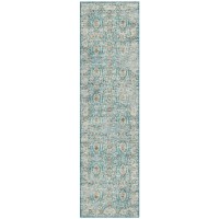 IndoorOutdoor Marbella MB5 Mediterranean Washable 23 x 76 Runner Rug