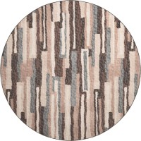 Brisbane BR7 Sable 8 x 8 Round Rug