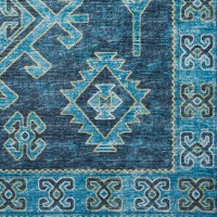 Brisbane BR2 Navy 3 x 5 Rug