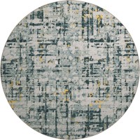 Brisbane BR5 Gold 8 x 8 Round Rug