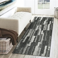 Brisbane BR7 Midnight 23 x 76 Runner Rug