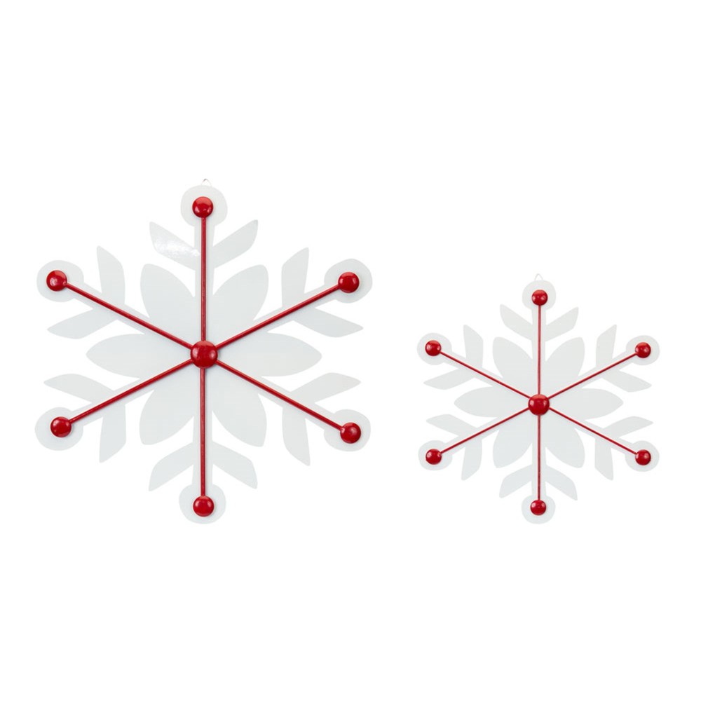 Iron Snowflake Set of 2