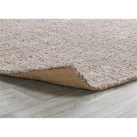 Kosas Home Annello 60x96 Transitional Jute Chunky Loop Rug in Oatmeal Beige