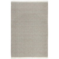 Miller Handwoven Indoor Outdoor Area Rug  Dune Gray 5X8