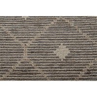 Kosas Home Reign 312x96 Transitional Wool Jute and Cotton Rug in Gray