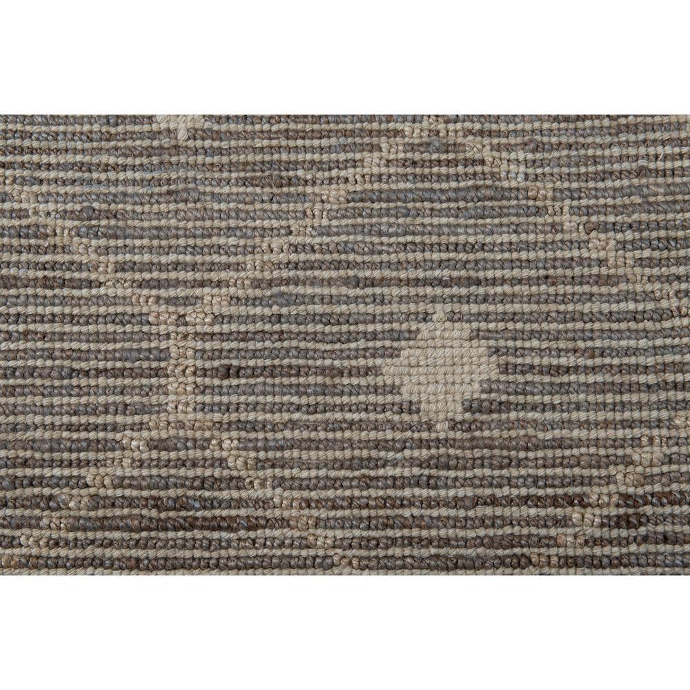 Reign Diamond Hand-Woven Area Rug  Stone Gray 8X10