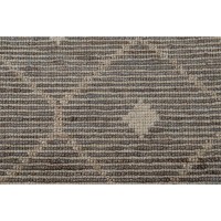 Reign Diamond Hand-Woven Area Rug  Stone Gray 8X10