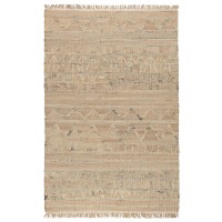 Megan Natural Jute Handwoven Area Rug Natural 5x8