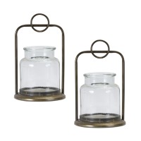 Iron Candle Holder Set of 2