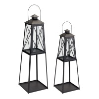 Iron Lantern Set of 2