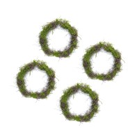 Moss Wreath Set of 4