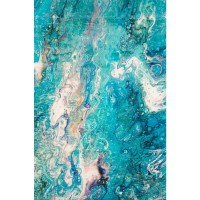 Kikiamo KK4 Lagoon 23 x 76 Runner Rug