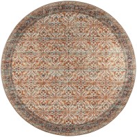 Jericho JC10 Linen 8 x 8 Round Rug