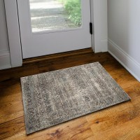 Jericho JC10 Mushroom 2 x 3 Rug