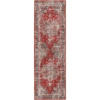 Jericho JC6 Garnet 26 x 8 Runner Rug