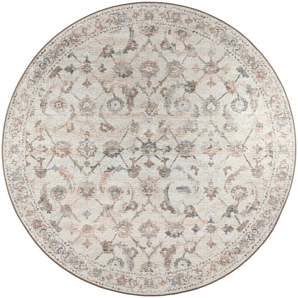 Jericho JC4 Linen 8 x 8 Round Rug