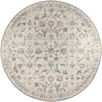 Jericho JC4 Linen 8 x 8 Round Rug