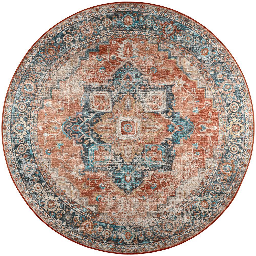 Jericho JC2 Spice 4 x 4 Round Rug