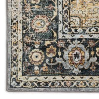 Jericho JC2 Pewter 26 x 12 Runner Rug