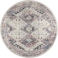 Jericho JC9 Pearl 8 x 8 Round Rug