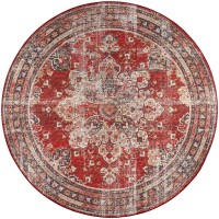 Jericho JC6 Garnet 4 x 4 Round Rug