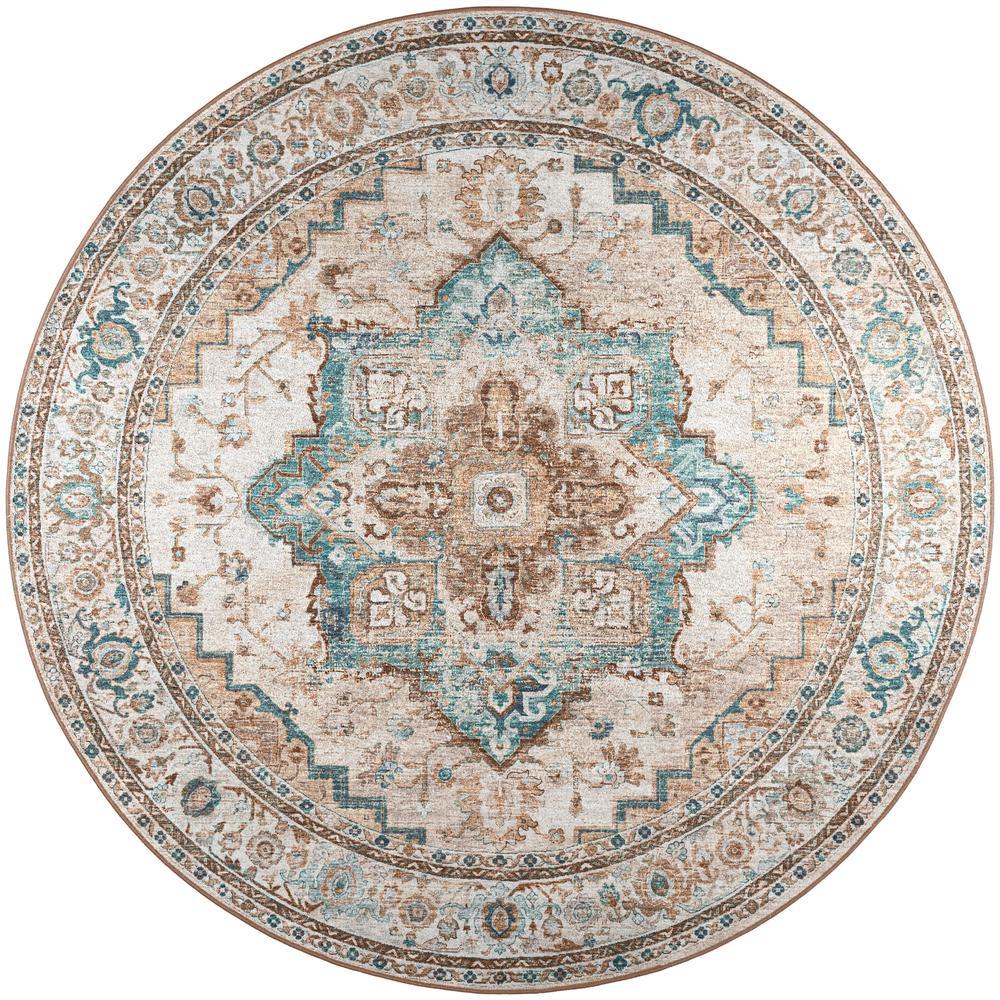 Jericho JC2 Biscotti 6 x 6 Round Rug