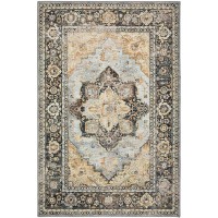 Jericho JC2 Pewter 9 x 12 Rug