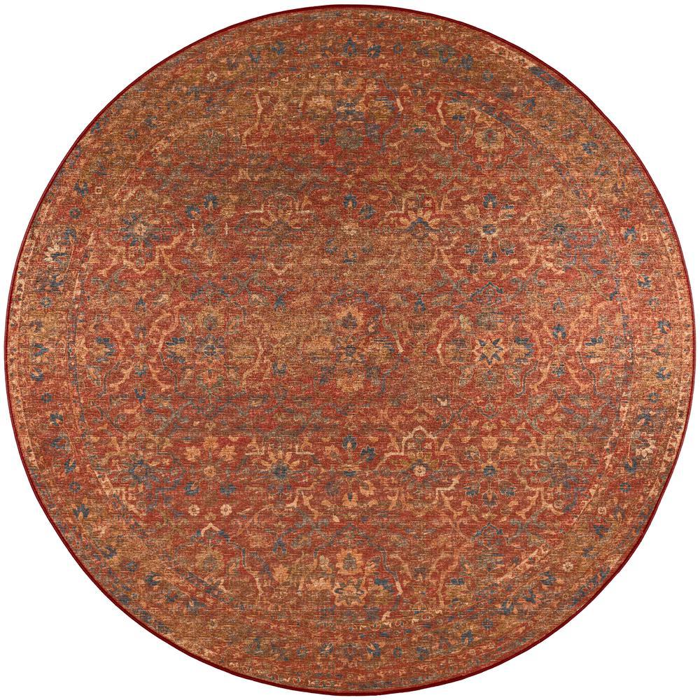 Jericho JC3 Nutmeg 8 x 8 Round Rug