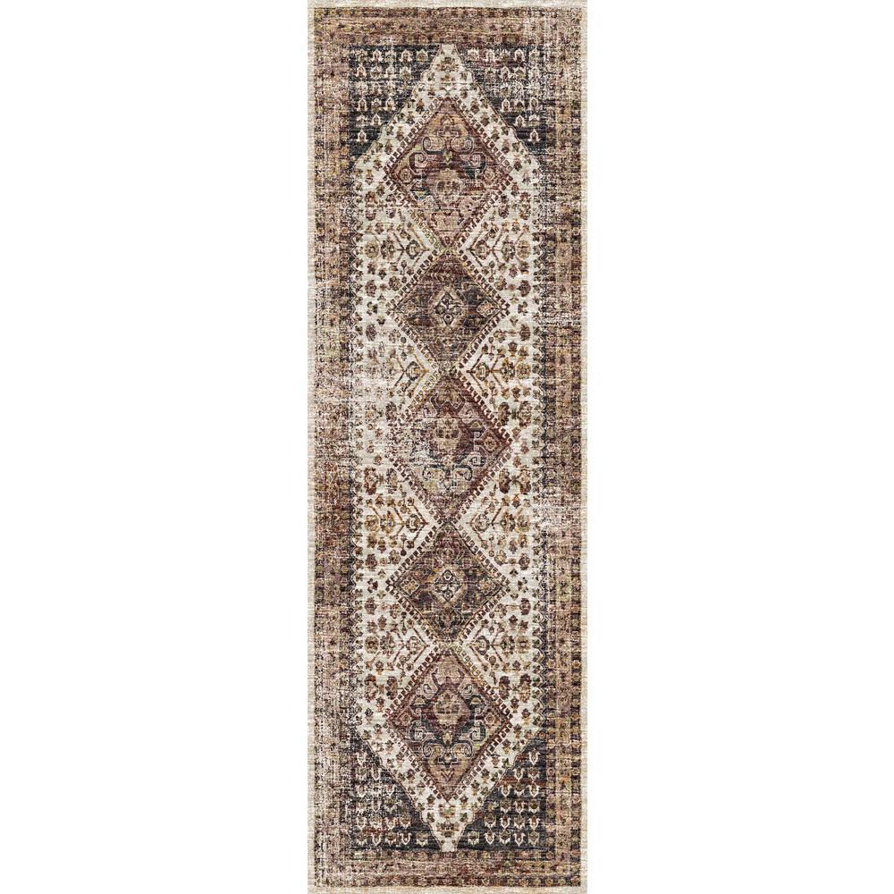 Jericho JC9 Putty 26 x 8 Runner Rug