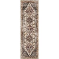 Jericho JC9 Putty 26 x 8 Runner Rug