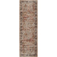 Jericho JC1 Taupe 26 x 12 Runner Rug