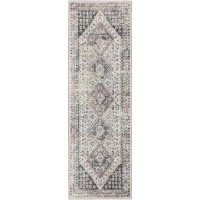 Jericho JC9 Pearl 26 x 8 Runner Rug