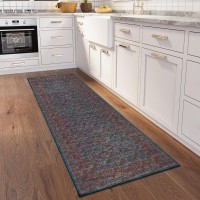 Jericho JC7 Navy 26 x 8 Runner Rug