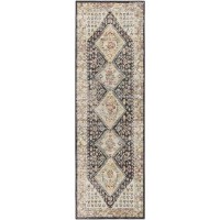 Jericho JC9 Midnight 26 x 12 Runner Rug