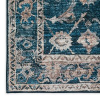 Jericho JC4 Navy 26 x 8 Runner Rug