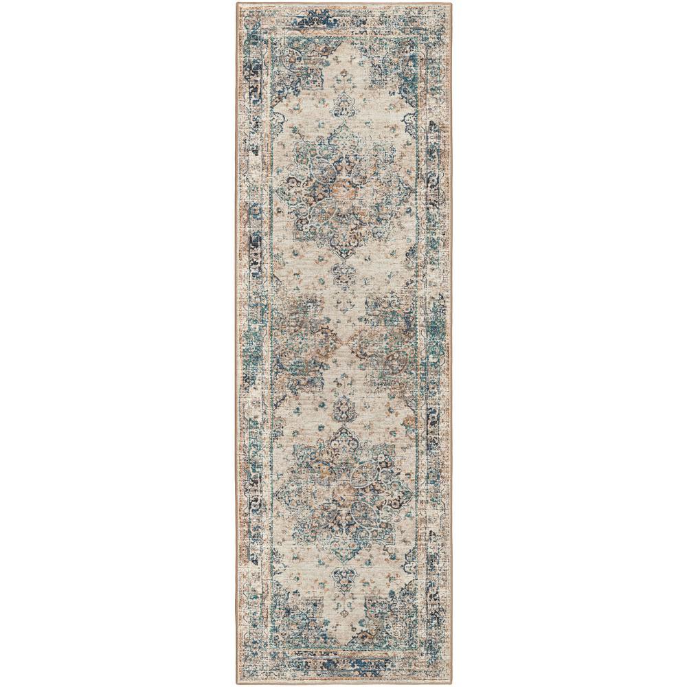 Jericho JC6 Linen 26 x 10 Runner Rug