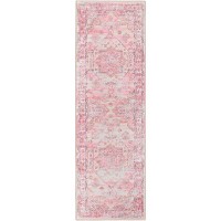 Jericho JC5 Rose 26 x 10 Runner Rug