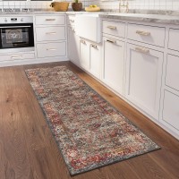 Jericho JC3 Charcoal 26 x 10 Runner Rug