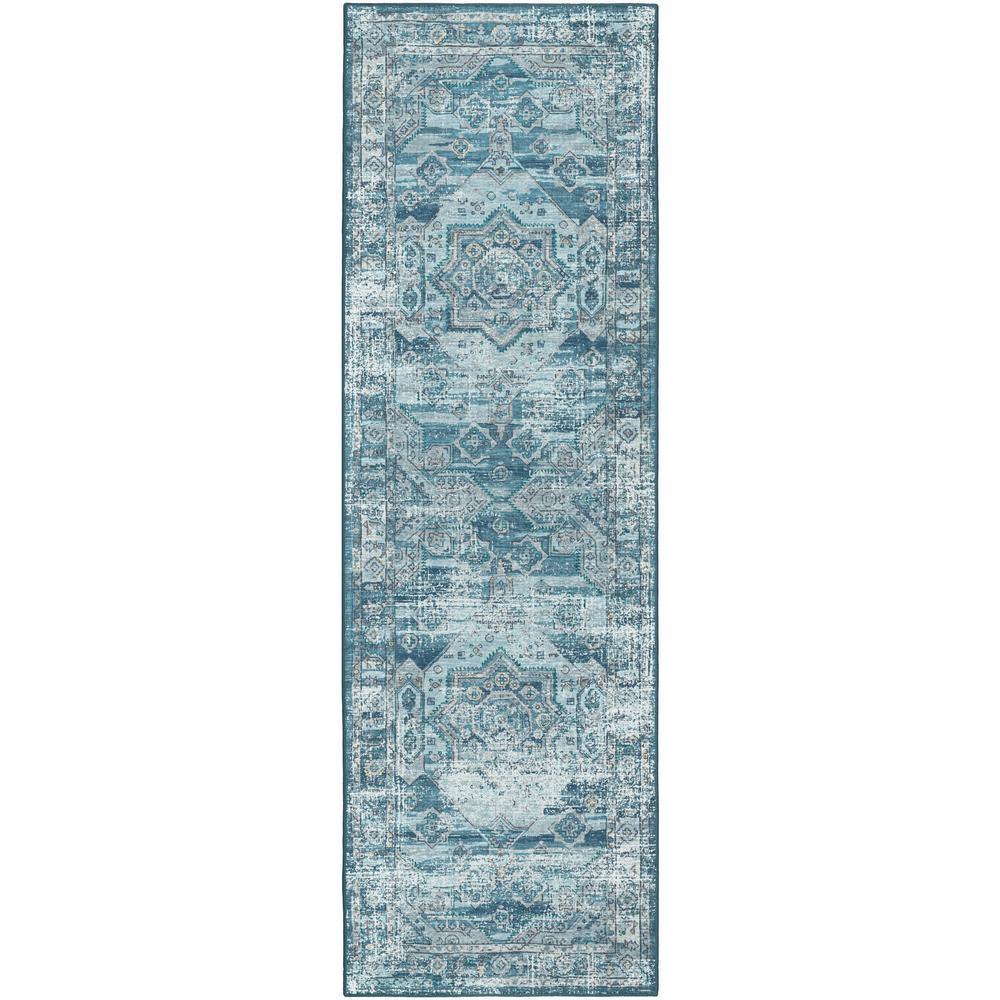 Jericho JC5 Denim 26 x 12 Runner Rug