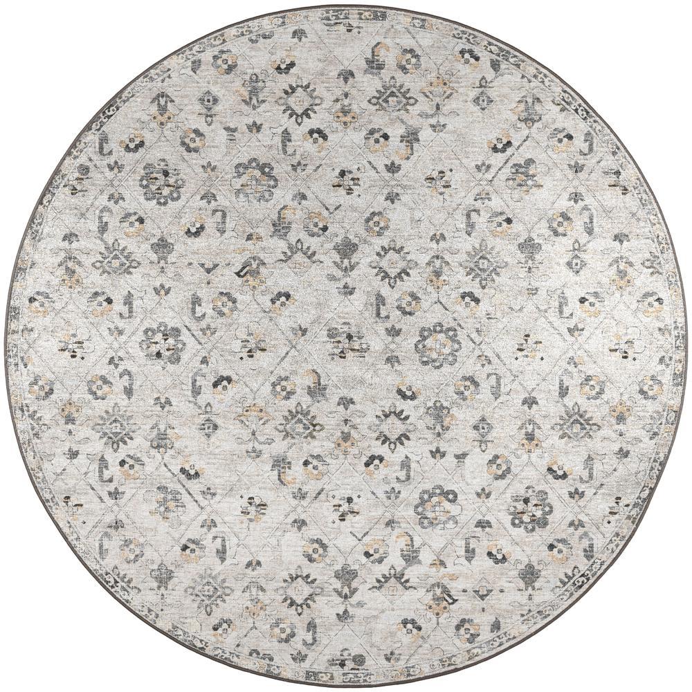 Jericho JC8 Mink 6 x 6 Round Rug