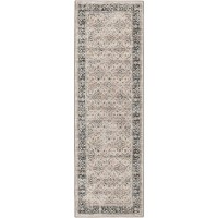 Jericho JC10 Taupe 26 x 8 Runner Rug