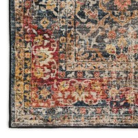 Jericho JC3 Charcoal 26 x 12 Runner Rug