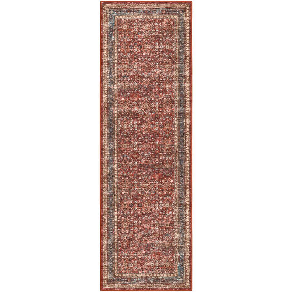 Jericho JC7 Scarlett 26 x 12 Runner Rug