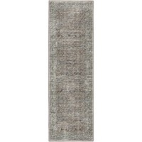 Jericho JC10 Mushroom 26 x 10 Runner Rug