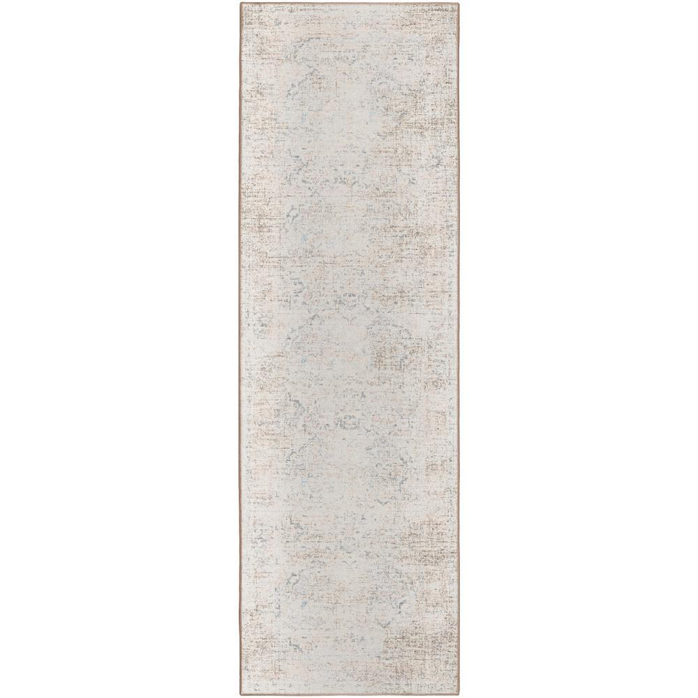 Jericho JC3 Pearl 26 x 8 Runner Rug