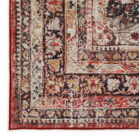 Jericho JC6 Garnet 26 x 10 Runner Rug