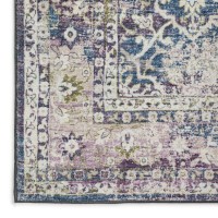 Jericho JC3 Violet 26 x 12 Runner Rug