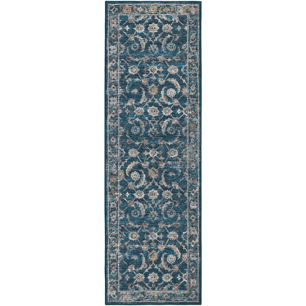 Jericho JC4 Navy 26 x 10 Runner Rug