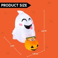 Joiedomi 45 Ft Tall Halloween Inflatable Outdoor Decorations Blow Up Halloween Yard Decorations Inflatable Ghost Halloween Dec